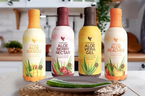 Gamme de produits bien-être à base d'Aloe Vera Forever Living Products